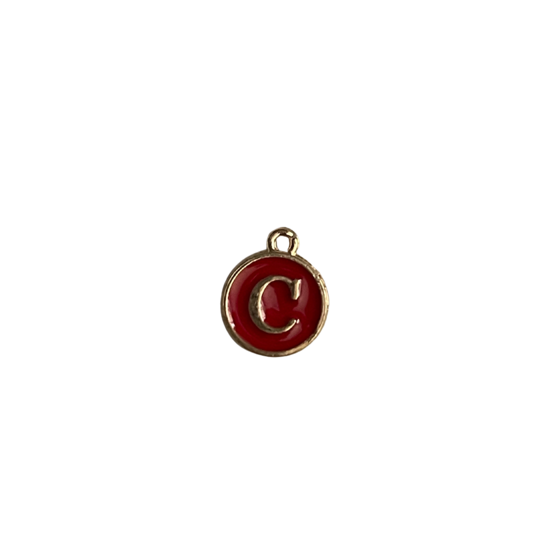 Red Circle Letter