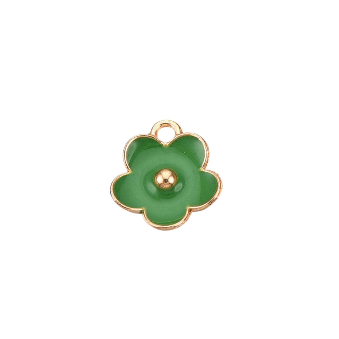 Green and Gold Flower