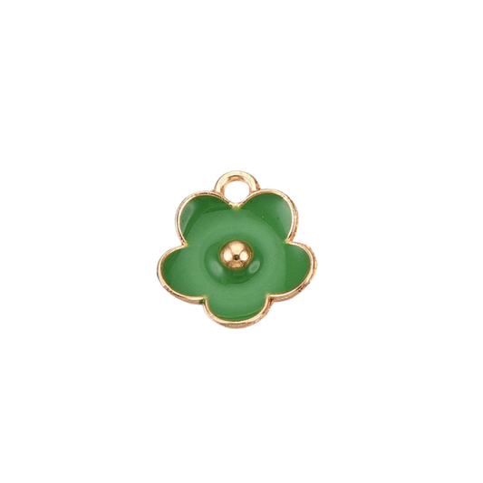 Green and Gold Flower