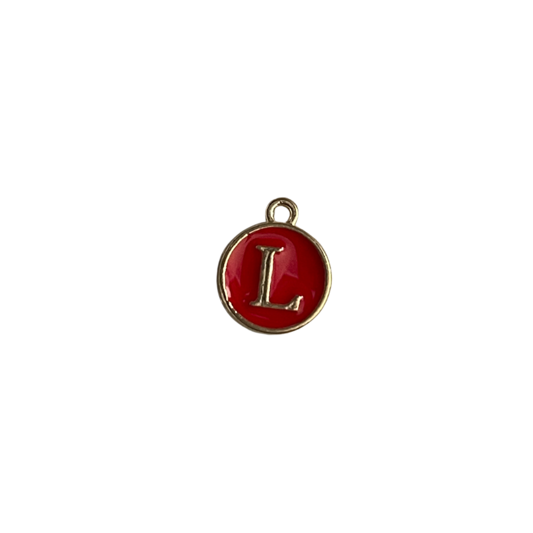 Red Circle Letter