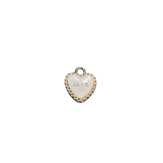 Love Heart White
