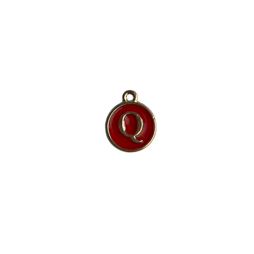 Red Circle Letter