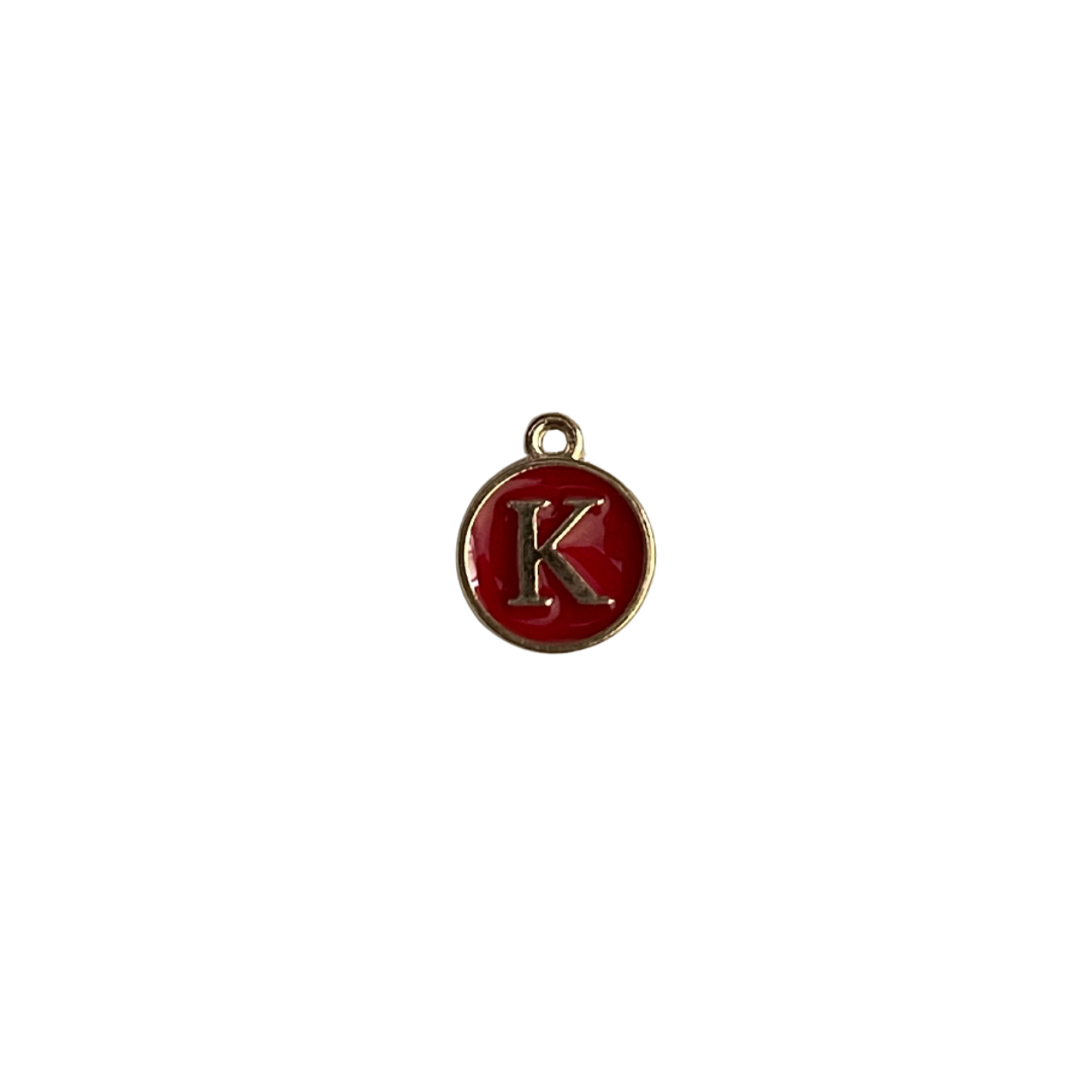 Red Circle Letter