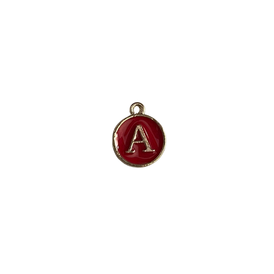 Red Circle Letter