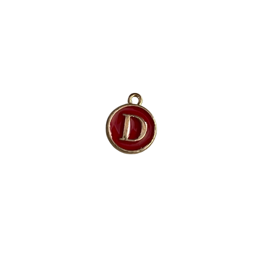 Red Circle Letter
