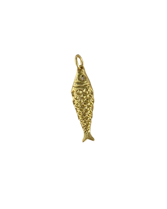Gold fish charm