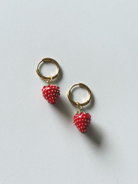 Strawberry Earrings