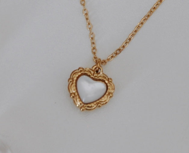 Vintage Heart Necklace