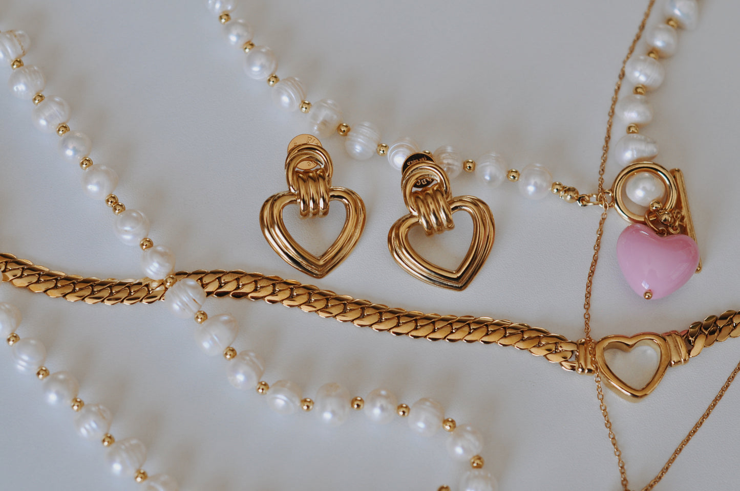 Twisted Heart Earrings