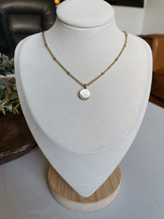December Birth Flower Necklace