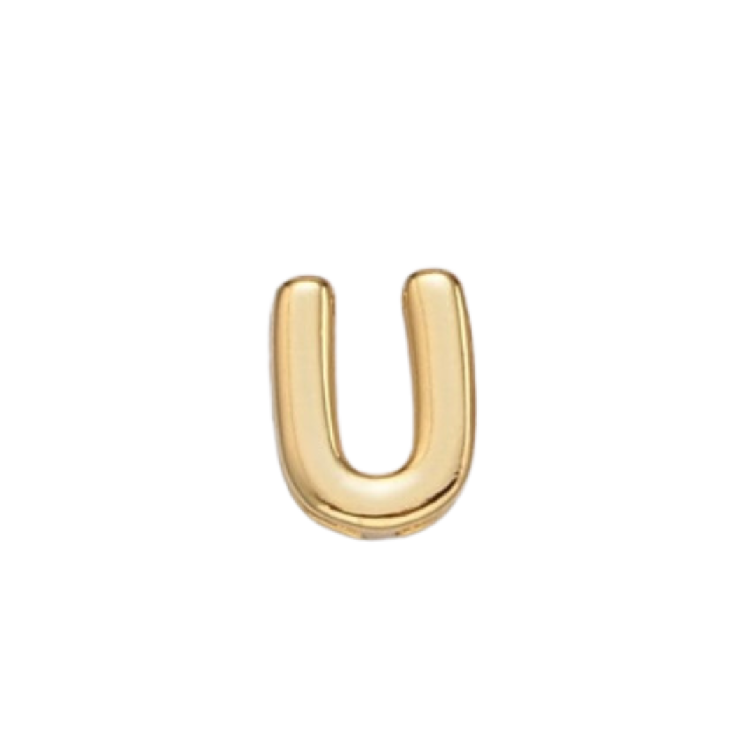 Gold Bubble Letters