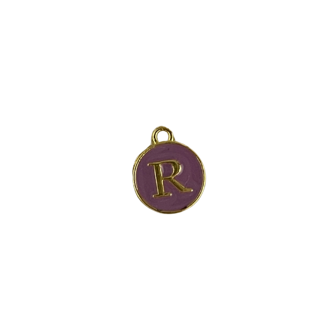 Purple Circle Letter