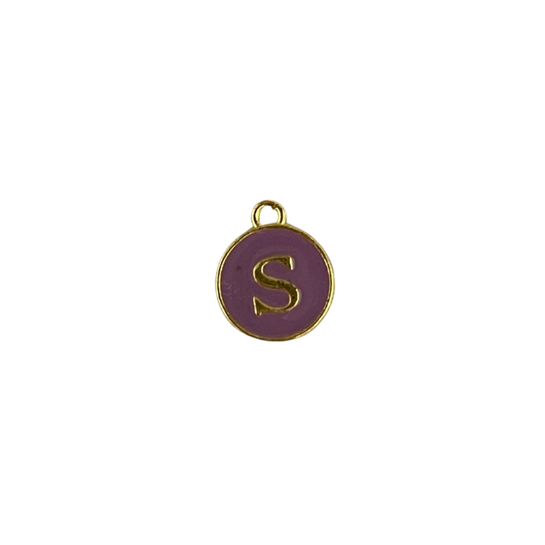 Purple Circle Letter