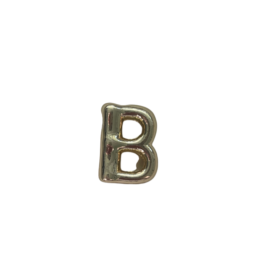 Gold Bubble Letter