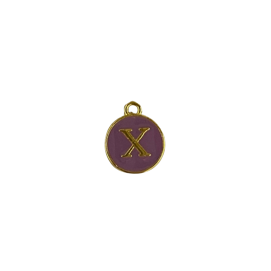 Purple Circle Letter
