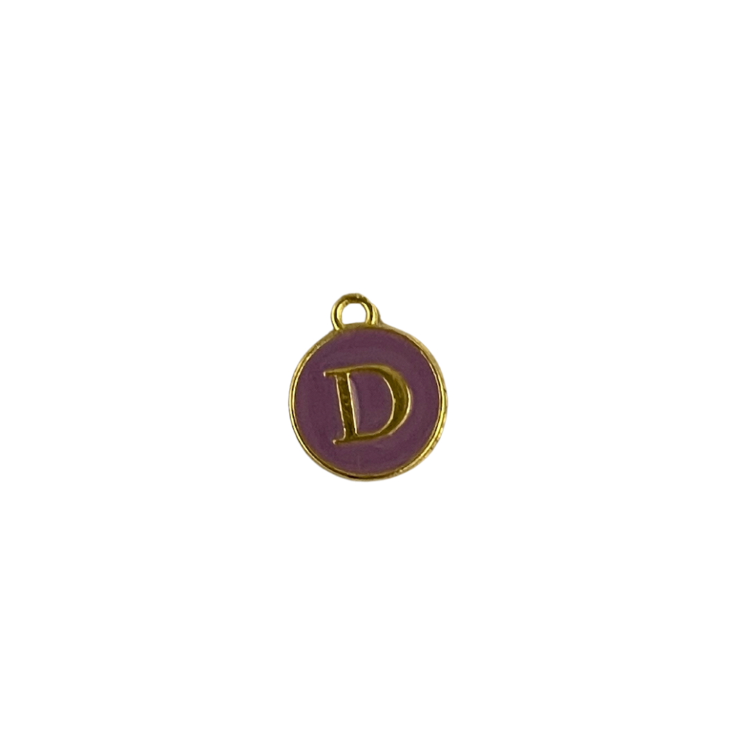 Purple Circle Letter