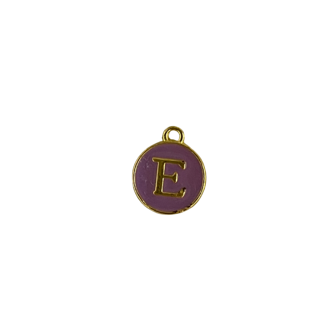 Purple Circle Letter