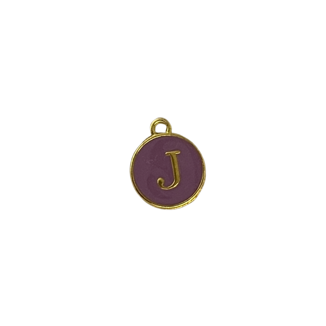 Purple Circle Letter