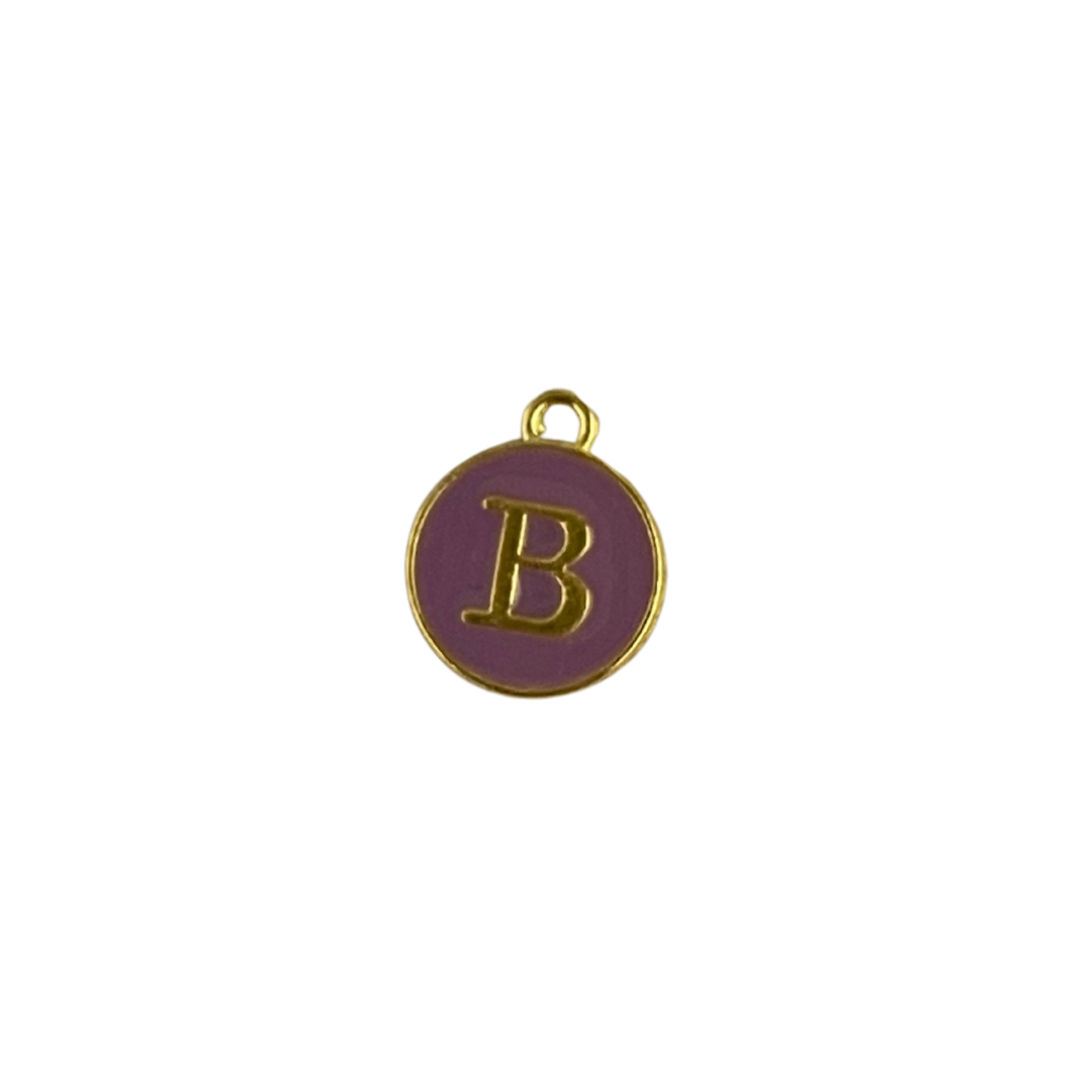 Purple Circle Letter