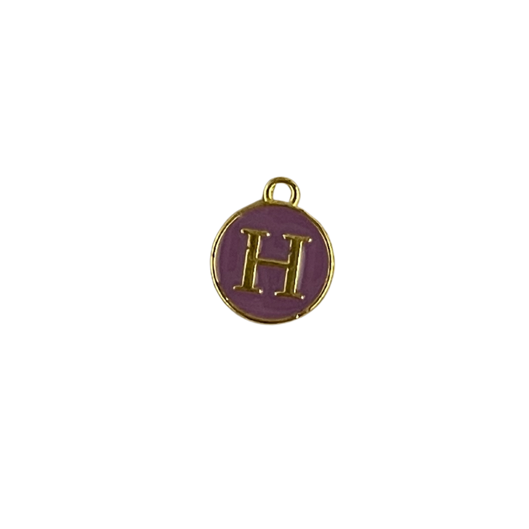 Purple Circle Letter
