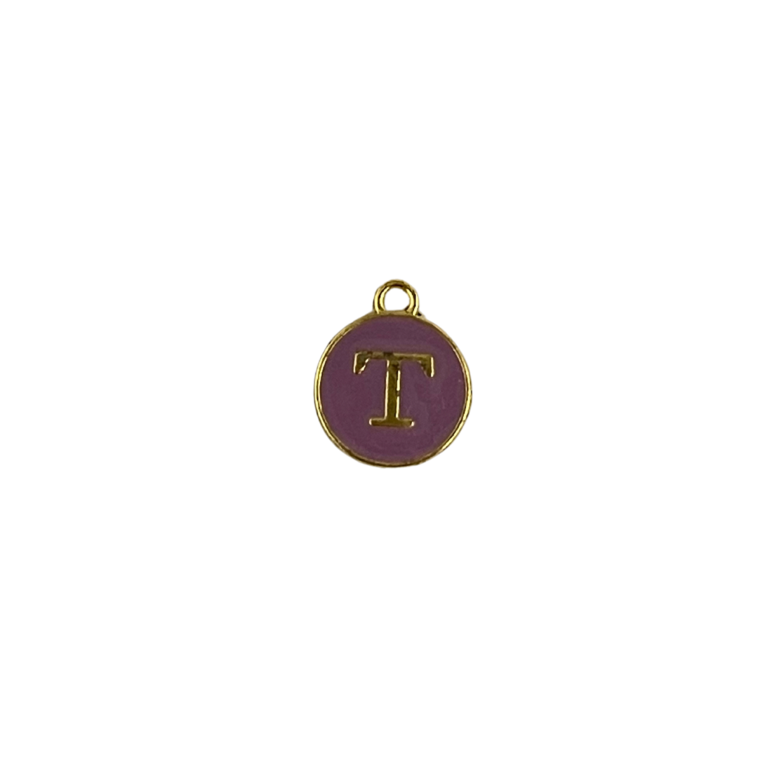 Purple Circle Letter