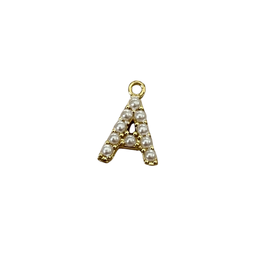 Gold Pearl Letter