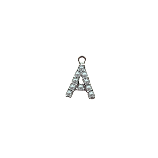 Silver Pearl Letter
