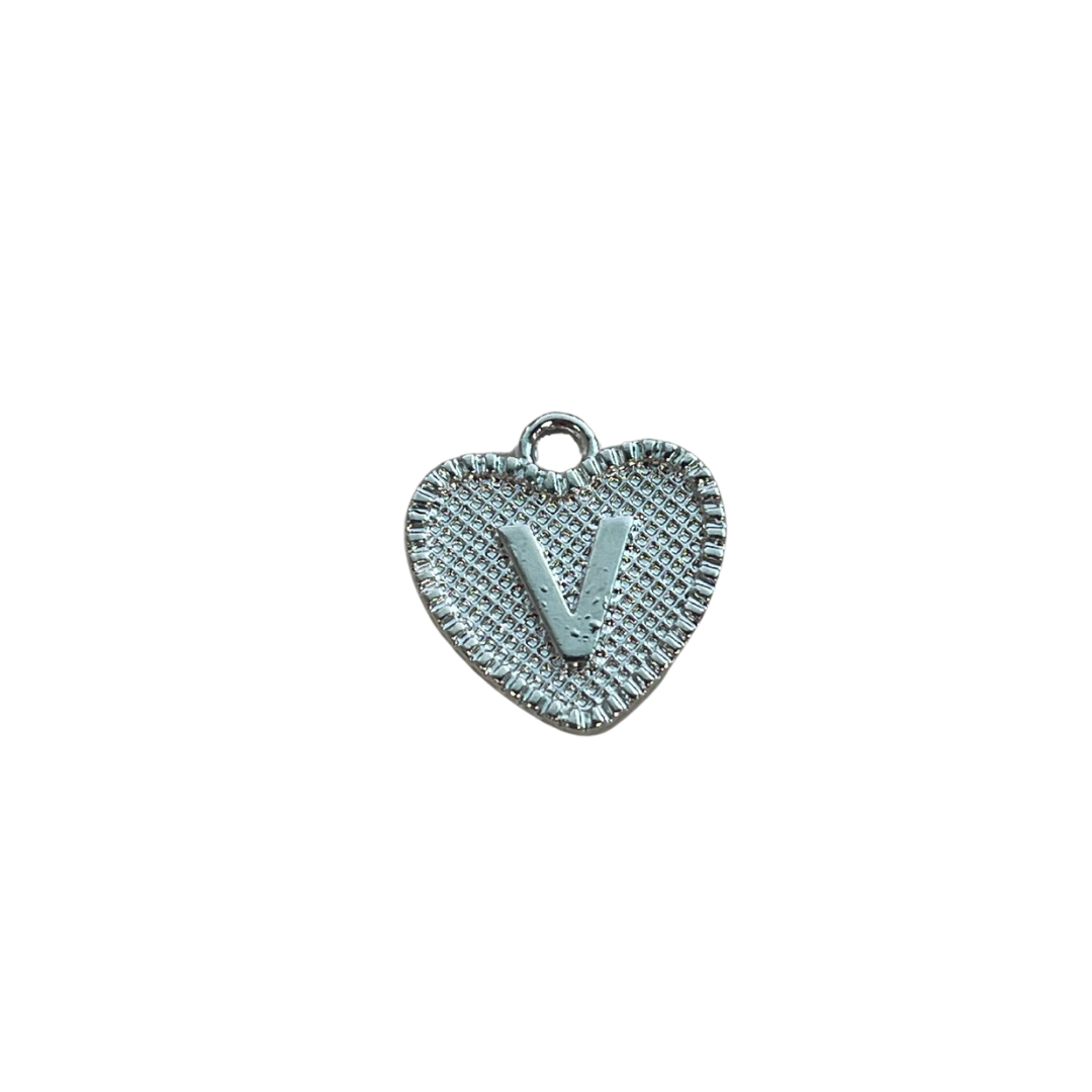 Silver Heart Letter