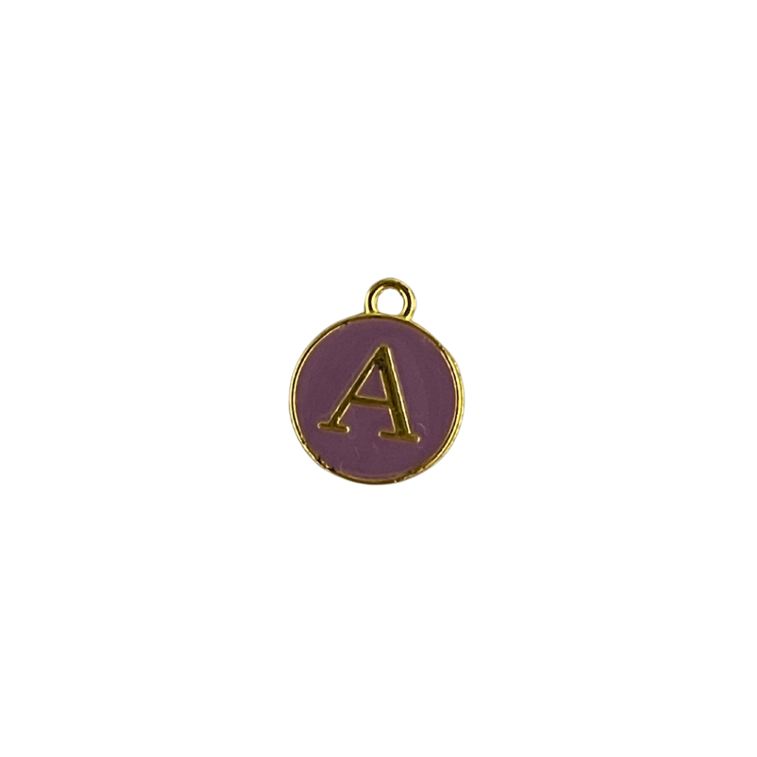 Purple Circle Letter
