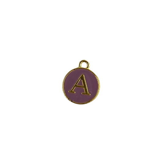 Purple Circle Letter