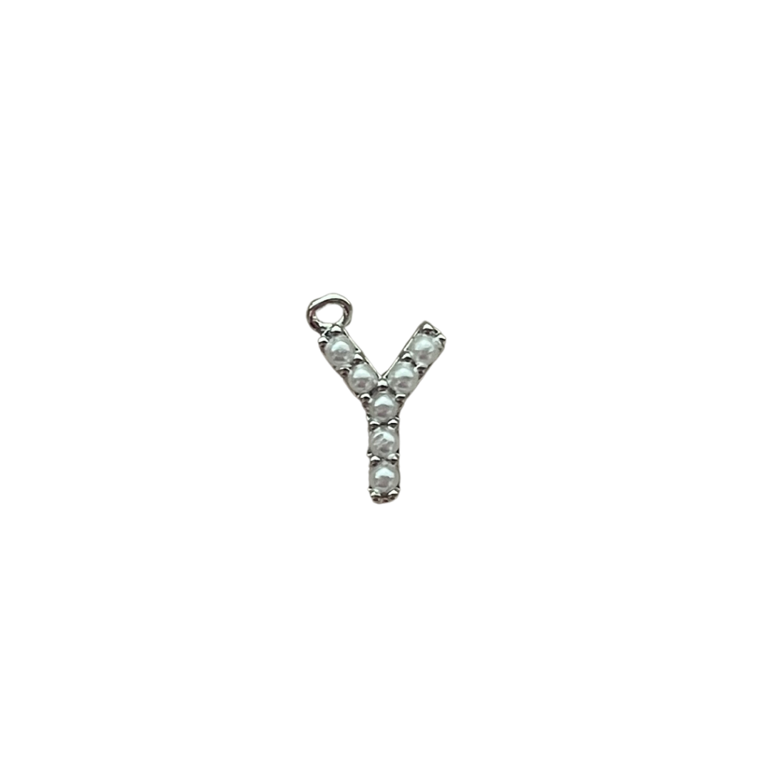 Silver Pearl Letter