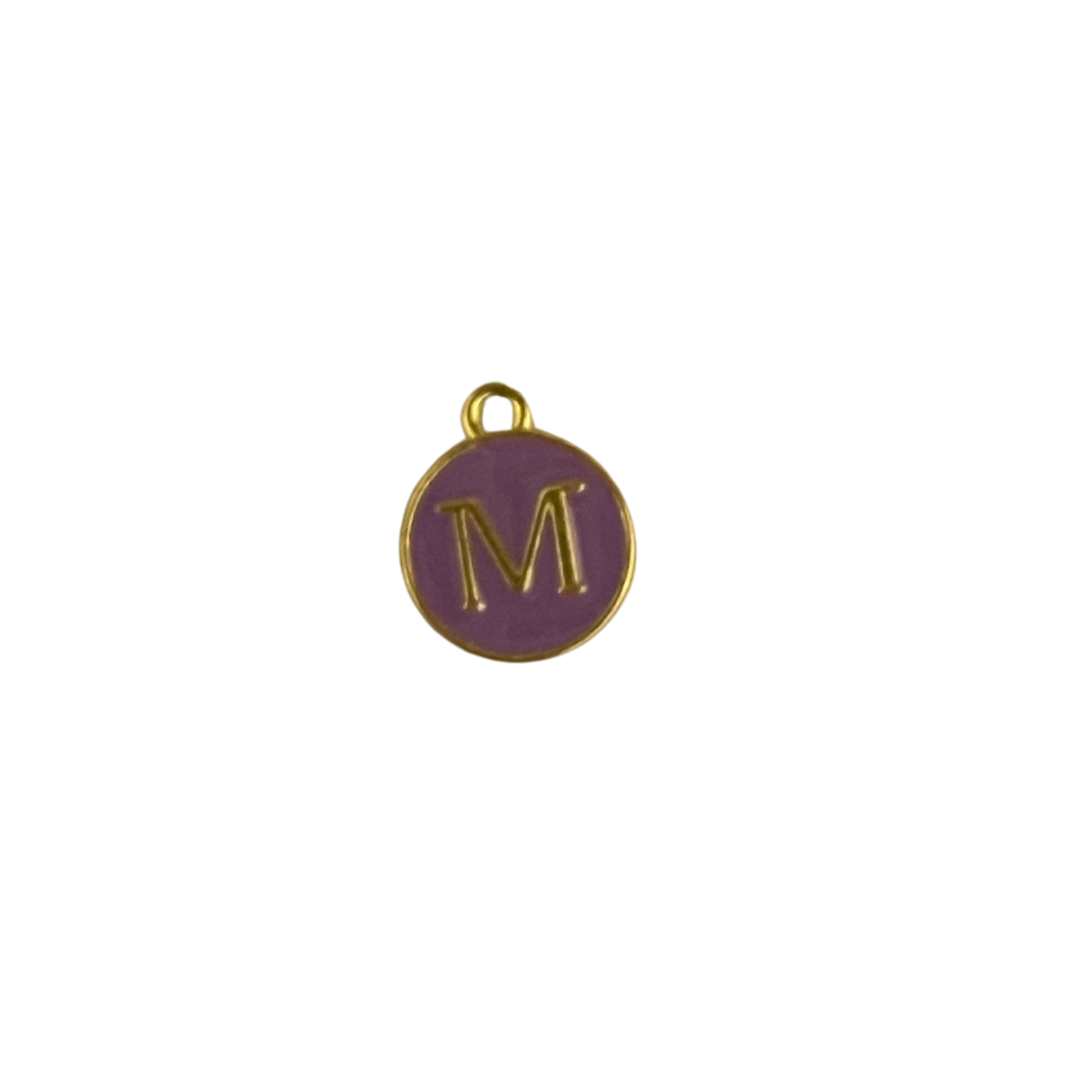 Purple Circle Letter