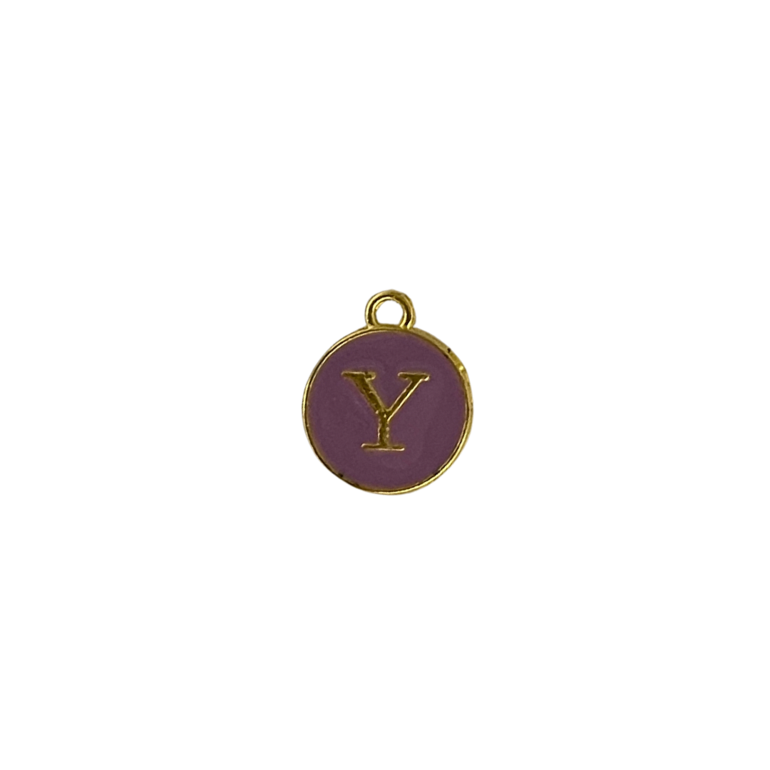 Purple Circle Letter