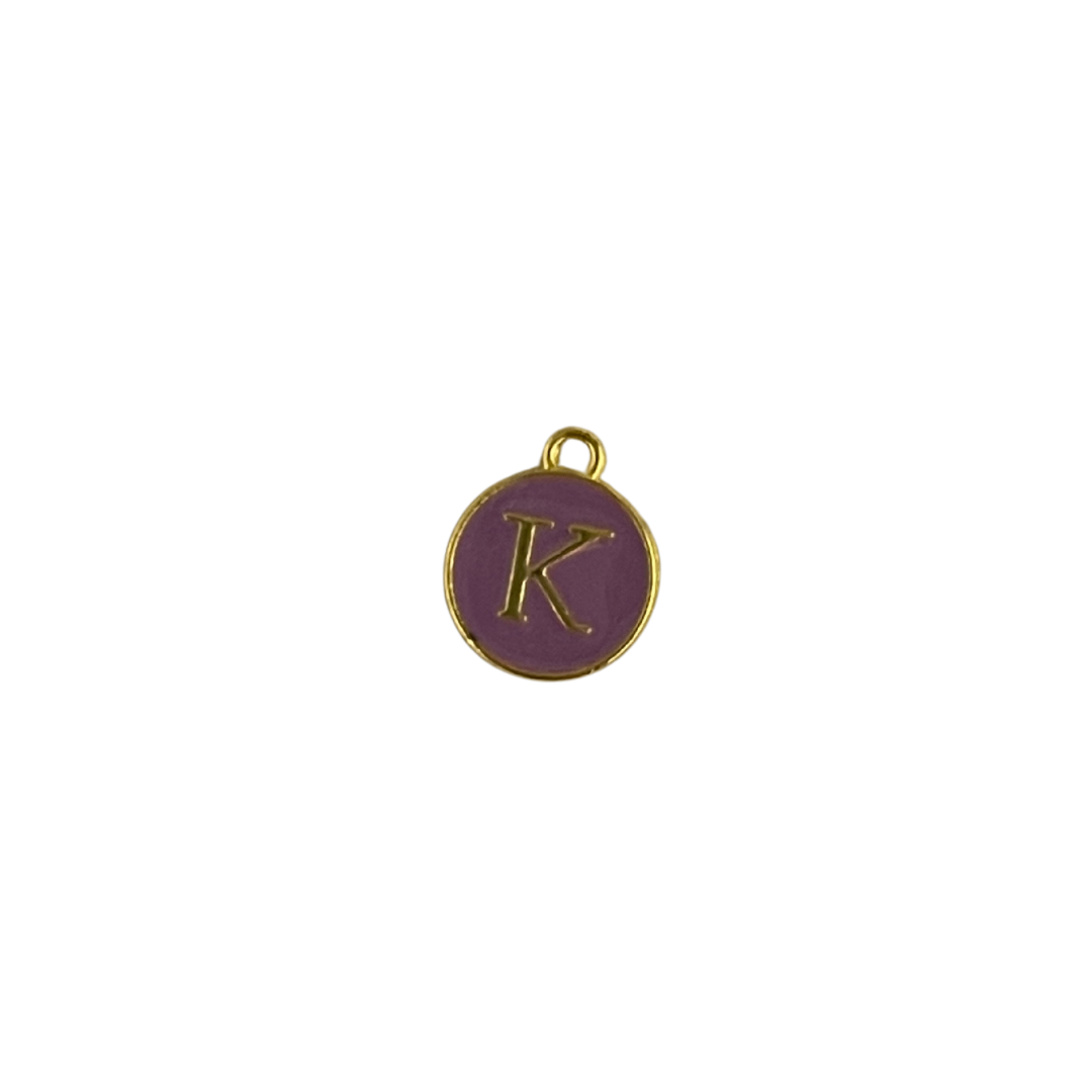 Purple Circle Letter