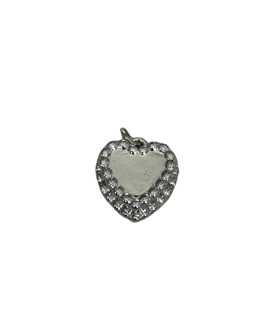 Silver Heart Cake