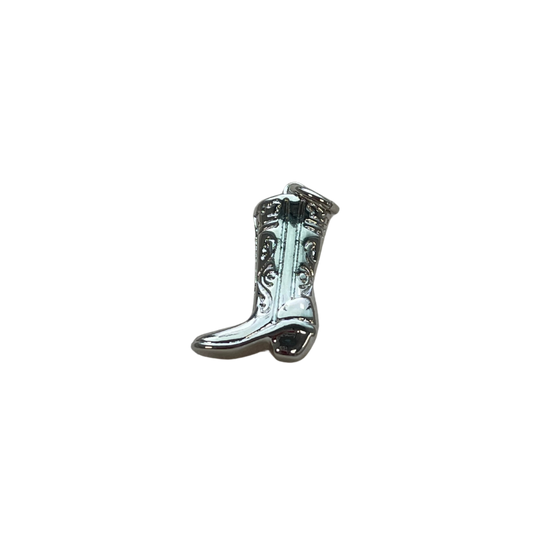 Silver Texas Boot