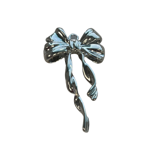 Silver Wrapping Bow