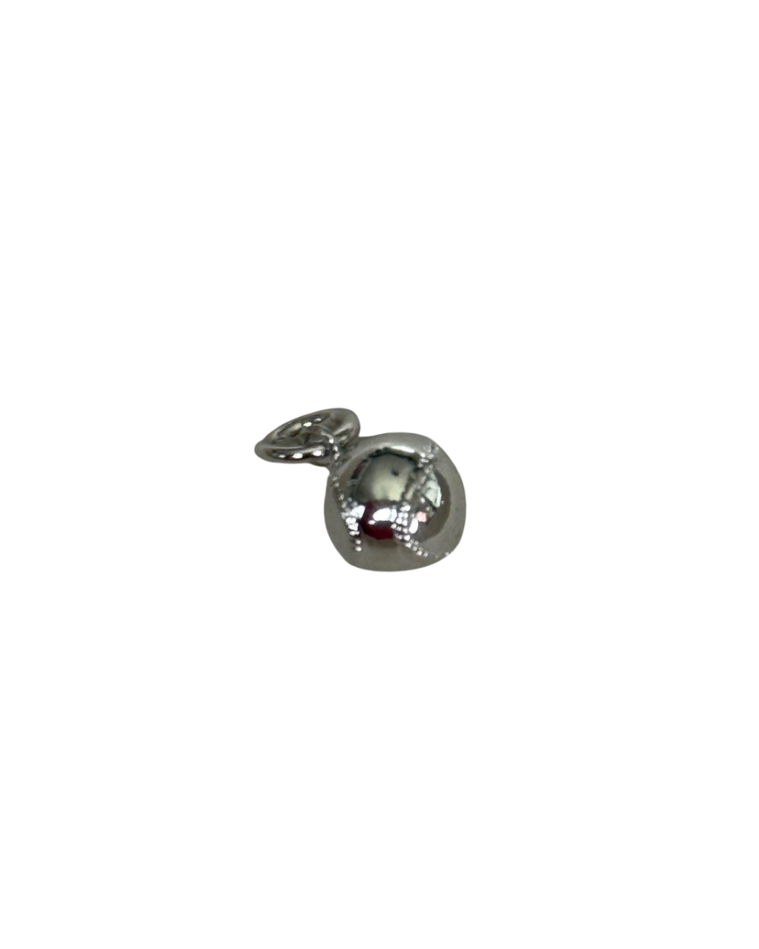 Silver mini baseball