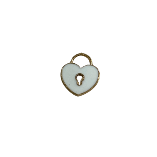 White Lock Heart