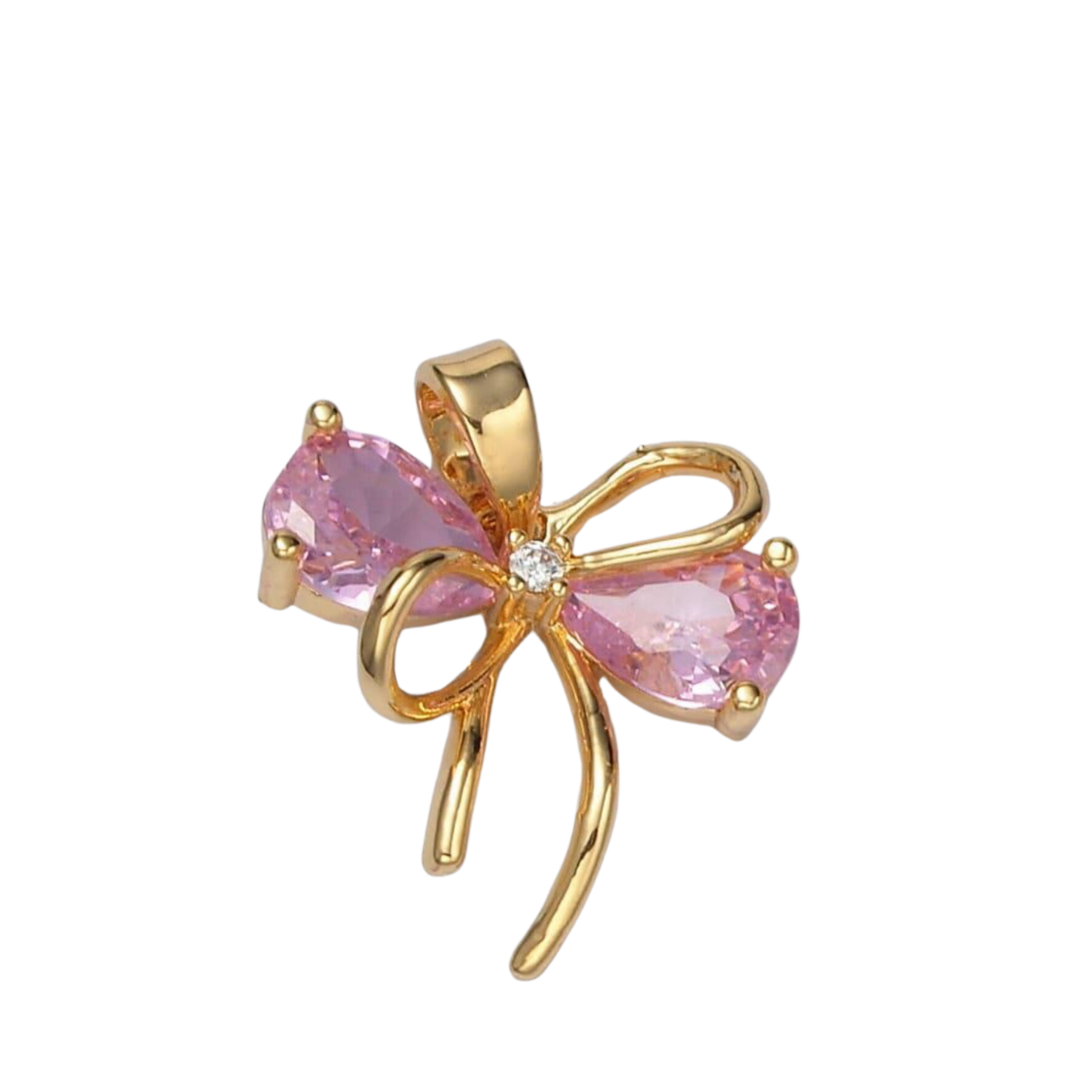 Pink Sparkle Bow