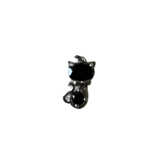 Silver Black Cat
